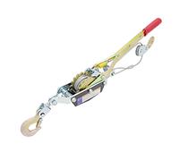 MichaelPro MP009088 Extracteur de treuil Manuel 2 tonnes | Extracteur de treuil à Double engrenage pour Automobile, Construction, Ferme, Ranch, clôtures