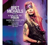Bret Michaels - A Salute To Poison - Show Me Your Hits - Purple/Black Splatter [Vinyl Lp] Colored Vinyl, Purple