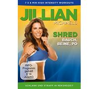 JILLIAN MICHAELS - SHRED-BAUCH,BEINE,PO DVD NEUF