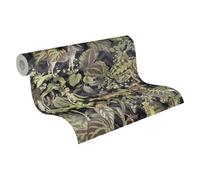 Michalsky Living Change is Good 379901 Jungle Joy Papier peint intissé Vert/noir mat