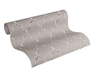 Michalsky Living Dream Again 365022 36502-2 Papier peint intissé Motif graphique classique Gris/beige/noir 10,05 x 0,53 m