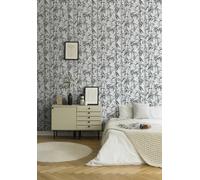 MICHALSKY Papier Peint Design Bambou En Noir Et Blanc