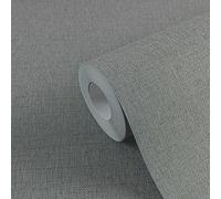 MICHALSKY Papier Peint Non Tissé Unicolore - Gris