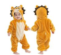 Michatteign- Barboteuse D'halloween En Forme De Dinosaure Pour Bébé,Vêtement D'hiver À Capuche Pour Enfant En Bas Âge,Combinaison De Batterie - Type L Hedgehog-2-5 Months