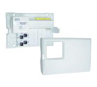 MICHAUD - Coffret de Communication Grade 1 avec DTI 250x175mm 4 Prises RJ45 RAPID'CONNECT