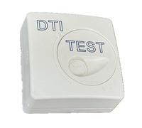 MICHAUD - Prise DTI RJ45 Grade 2 boitier saillie 80x80mm Blanc Ivoire Mural OMELCOM SYSTORM