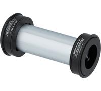 Miche Evo Max 41 Bb86 Pressfit Bottom Bracket Cups Argenté 86.5 mm Black / Silver