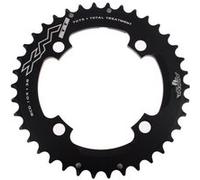 Generique Plateau E-Bike VAE Mono Diamètre 104 ext. 38 dents Noir 4 branches Miche comp. Yamaha