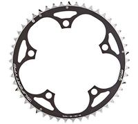 Miche Supertype Exterior 5b Shimano 130 Bcd Chainring Noir 49t Black / Silver