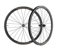 Miche Graff Route 700c Disc Tubeless Road Wheel Set Argenté 12 x 100 / 12 x 142 mm / Shimano Micro Spline Black