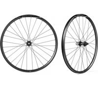Miche Jeu de roues Gravel Contact noir pour pneus à fils Rayons noirs