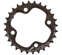 PLATEAU VTT 4BRA DOUBLE 28DTS D.80 POUR SRAM X0-XX INTERIEUR NOIR ALU MICHE
