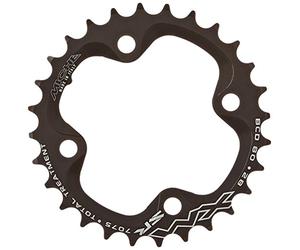 Miche Mixte Xm Tt Sr Bcd Plateau pour v lo, Noir, 80 mm EU