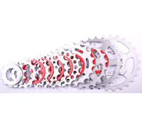 Miche - Pignon Adaptable Campagnolo 9 Vitesses 24 Dents Intermédiaires - Argenté