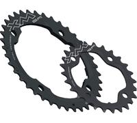 Miche plateau MTB XM TT SR BCD120/80 extérieur 39 dents, noir, 10 vitesses