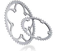 Miche plateau Supertype BCD 130SH extérieur 47 dents argent 9/10f Shimano
