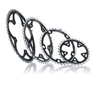 Miche Road Supertype Exterior 5b 135 Campagnolo Chainring Noir 48t Black / Silver