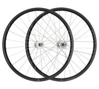 Miche Set de Roues pour Piste Pistard noir-argenté 28" set (avant 9x100 + arrière 10x120)