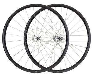 Miche Set de Roues pour Piste Pistard noir 28" Satz (VR 9x100 + HR 10x120)
