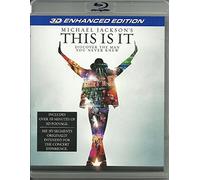 MICHEAL JACKSON'S THIS IS IT- 3D ENHANCED BLU-RAY EDITION -UK