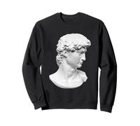 Michel-Ange David Statue Tête Sculpture 1501-1504 Sweatshirt