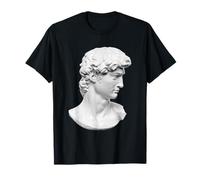 Michel-Ange David Statue Tête Sculpture 1501-1504 T-Shirt