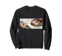 Michel-Ange La Création d'Adam Fresque vers 1511 Sweatshirt