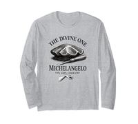 Michel-Ange, Le Divin, sculpteur d'art de la Renaissance Manche Longue