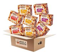 Michel & Augustin - Coffret Petits Feuilletés Apéritifs 8×80g - Camembert, Lard, Sel de Guérande - Idéal à Partager, Coffret Terroir, Cadeau Gourmand