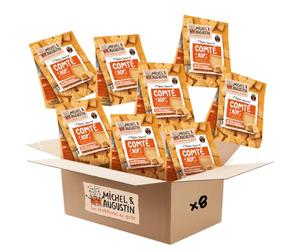 Michel & Augustin - Petits Beurre Salés au Comté AOP et Poivre Noir de Madagascar - Biscuits Apéritifs Gourmands - Fabriqués en France - 100g x 8