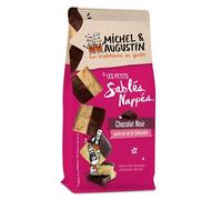 Michel & Augustin Petits sablés nappés chocolat noir et sel 140g