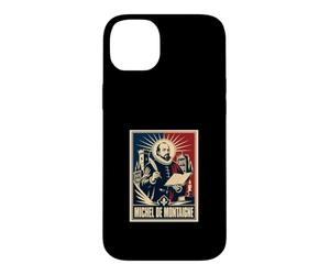 Michel De Montaigne Essai Philosophie Humanisme Coque pour iPhone 14 Plus