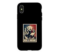 Michel De Montaigne Essai Philosophie Humanisme Coque pour iPhone X/XS