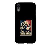 Michel De Montaigne Essai Philosophie Humanisme Coque pour iPhone XR