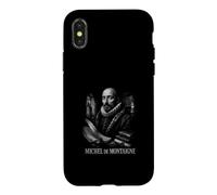 Michel De Montaigne Essais Penseur Renaissance Coque pour iPhone X/XS