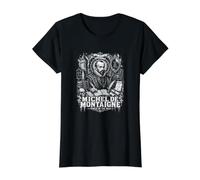 Michel De Montaigne Tour De L'Érudit T-Shirt Graphique avec Valeur
