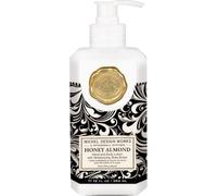 Michel Design Works Lotion hydratante pour les mains et le corps au miel et aux amandes 354 ml au beurre de karité et à l'aloe vera