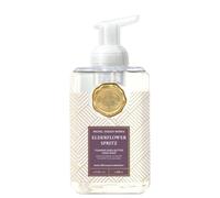 Michel Design Works Savon moussant pour les mains, seringue de fleurs de sureau, beau récipient carré avec pompe