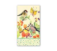 Michel Design Works Serviettes d'hôtesse, oiseaux et papillons (motif oiseaux et papillons)