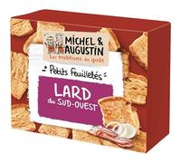 Michel et Augustin Biscuits apéritifs feuilletés lard 80g