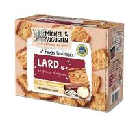 Michel et Augustin Biscuits apéritifs feuilletés lard 80g