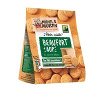 MICHEL ET AUGUSTIN Biscuits Apéritifs Sablés au Beaufort AOP et Poivre Blanc 100g