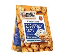 MICHEL ET AUGUSTIN - Petits Beurre Roquefort AOP et graines de pavot bleu 100g