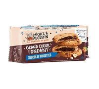 MICHEL ET AUGUSTIN - Super Cookies Coeur Fondant Lait Noisette 180G - Lot De 3