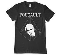 Michel Foucault Men's T-Shirt Graphic Printed Black Tee XL