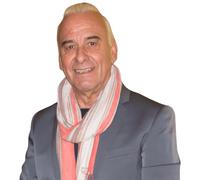 Michel Fugain (Blazer) Découpage du Copain à mi-Corps