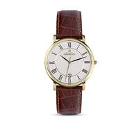 Herbelin Montre Classique 12248P08MA – 38 mm – Quartz – Verre saphir – Unisexe