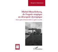 Michel Houellebecq, de l’espoir utopique au désespoir dystopique Entre quête d’immortalité et quête sexuelle - Benjamin Hildenbrand - L'harmattan - broché - Essai