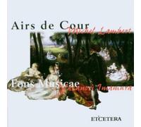 Michel Lambert – Airs de cour – CD – Integral