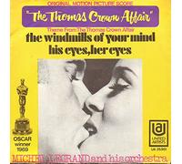 Michel Legrand - (VINYL 7") The Windmills Of Your Mind / His Eyes Her Eyes